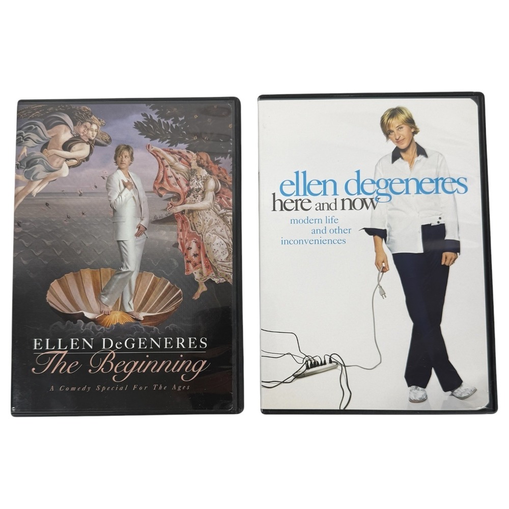 Ellen DeGeneres DVD Set The Beginning Here and Now Comedy Specials HBO